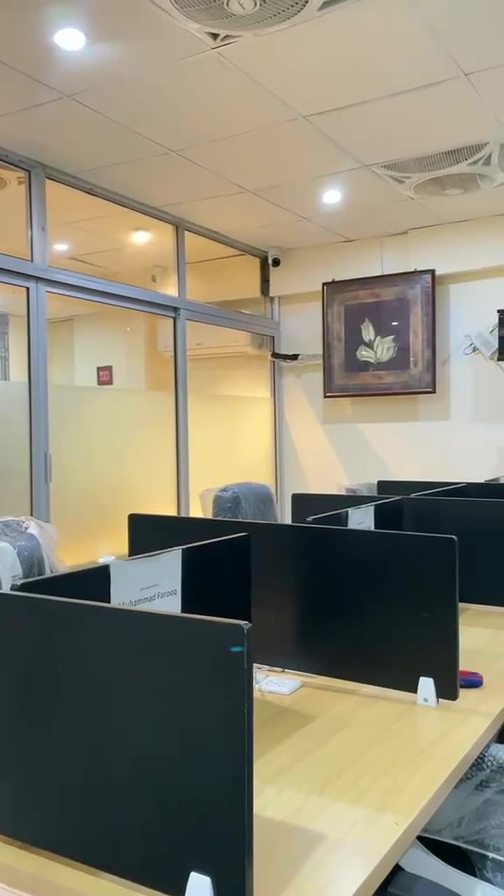 Team cubicles at Smart Hub