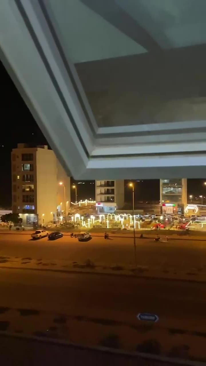 Night view of Precinct 10A from Smart Hub